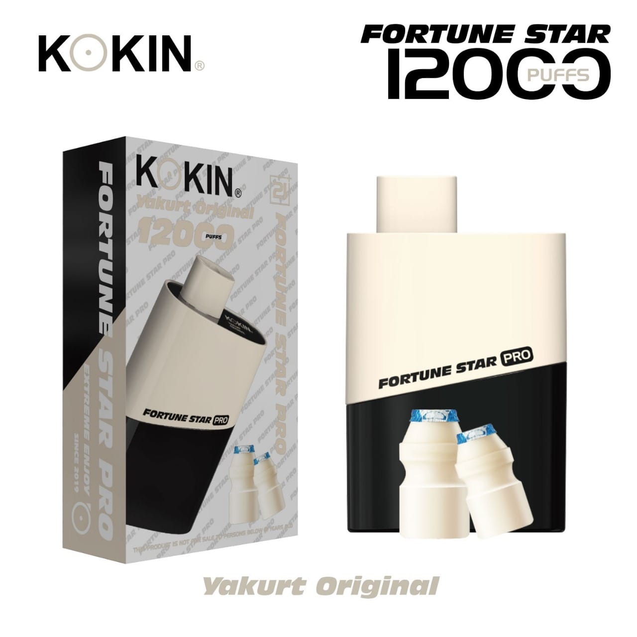 KOKIN FORTUNE STAR PRO 12K Puffs