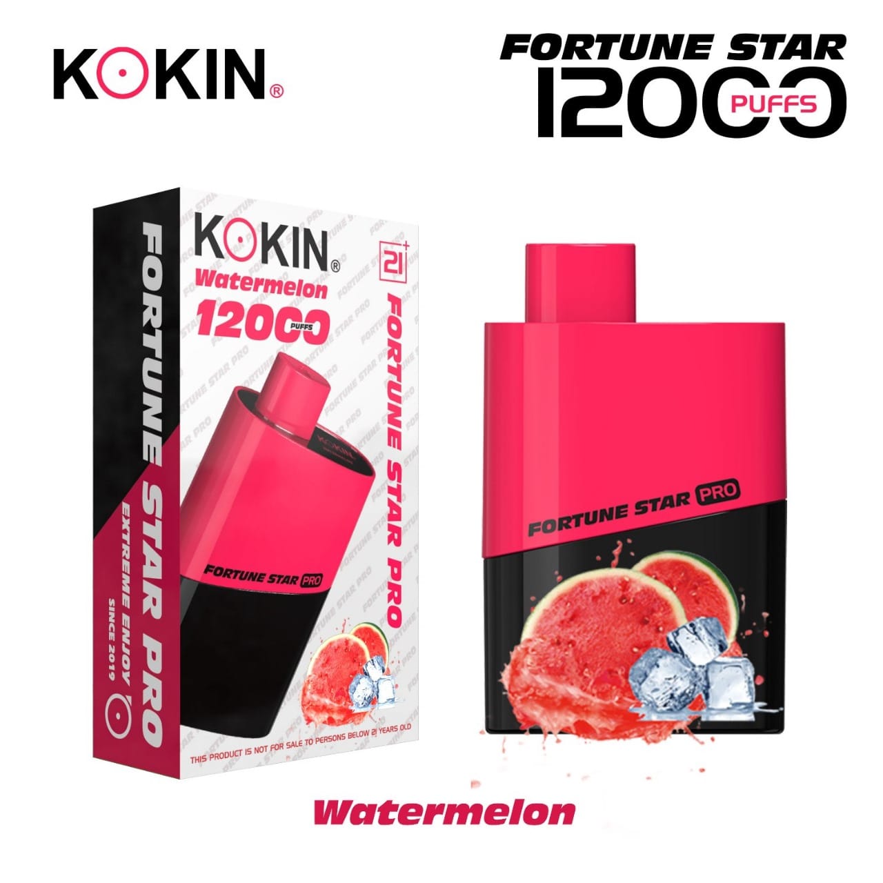 KOKIN FORTUNE STAR PRO 12K Puffs