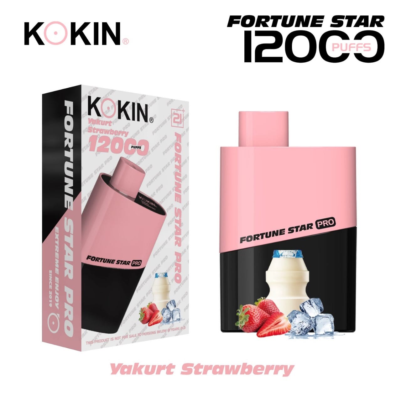 KOKIN FORTUNE STAR PRO 12K Puffs