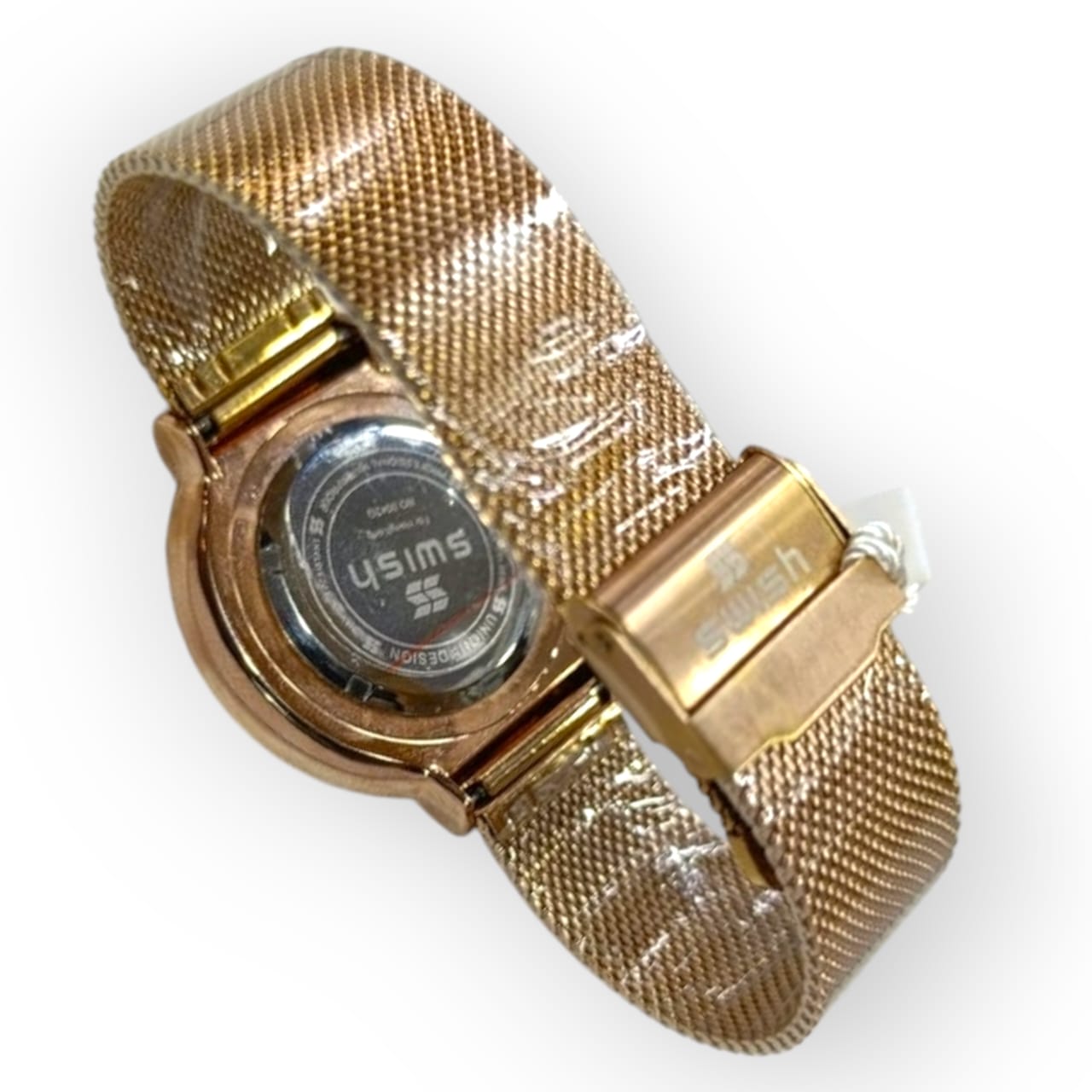 SWISH Rose Gold Luxury Watch for Men Quartz