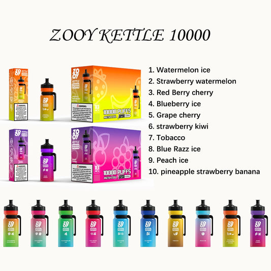 Zooy Kettle 10,000 Puffs Disposable Vape